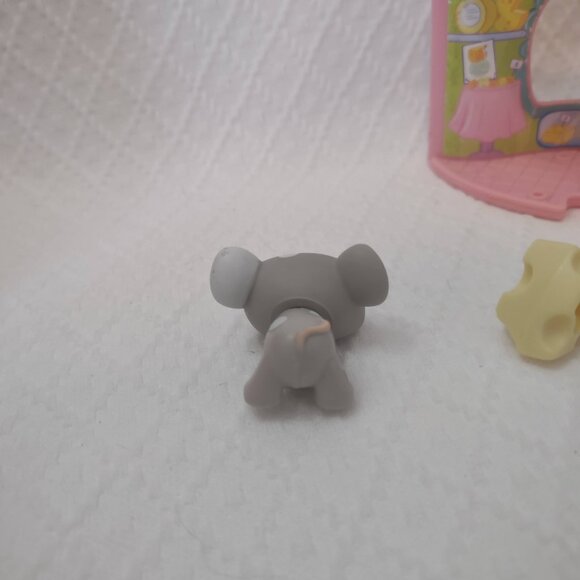 Vintage Littlest Pet Shop #473 Mouse G2 COMPLETE Nook + Cheese - Picture 3 of 16